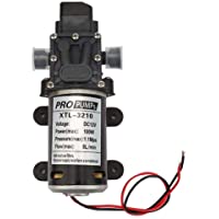 Bomba de agua eléctrica Bomba de diafragma de 12 V Bomba de pulverización autocebante con interruptor de presión- filtro…